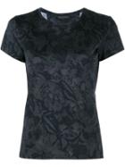 Valentino 'camubutterfly' T-shirt, Women's, Size: Medium, Black, Cotton