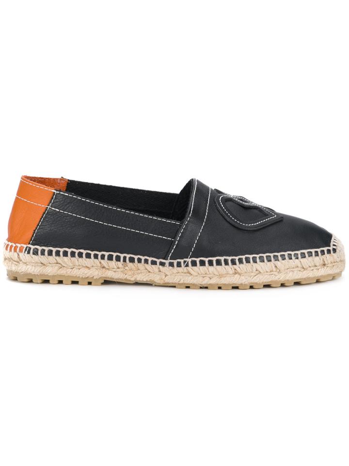 Dsquared2 Interlocking D Espadrilles - Black