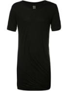 Rick Owens Double T-shirt, Men's, Size: Xxl, Black, Cotton
