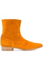 Forte Forte Zucca Western Boots - Yellow
