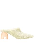 Nanushka Piper Mules - Green
