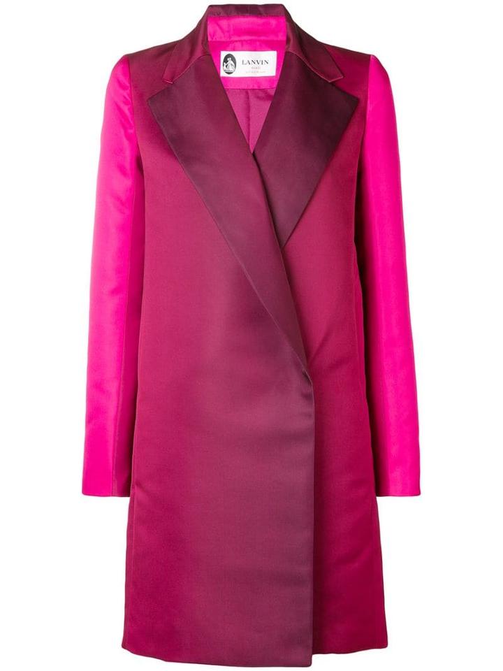 Lanvin Krista Kim Degradé Coat - Pink