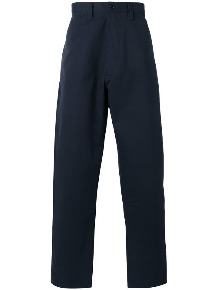 E. Tautz Chore Trousers, Men's, Size: 38, Blue, Cotton