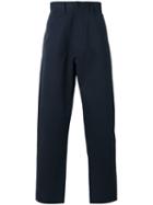 E. Tautz Chore Trousers, Men's, Size: 38, Blue, Cotton