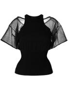 Alexander Wang Layered Look Tank Top - Black