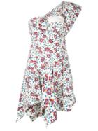 Isabel Marant - Floral Shift Dress - Women - Silk/cotton - 36, Nude/neutrals, Silk/cotton
