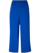 P.a.r.o.s.h. - Wide-leg Trousers - Women - Polyester - Xs, Blue, Polyester