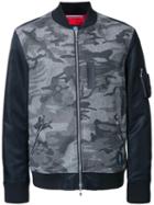 Guild Prime Camouflage Bomber Jacket, Men's, Size: 2, Grey, Wool