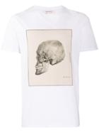 Alexander Mcqueen Study Skull Print T-shirt - White