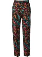 M Missoni Leopard Print Tailored Trousers - Brown