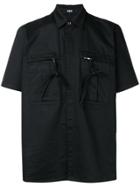 Ktz Front-zip Shirt - Black