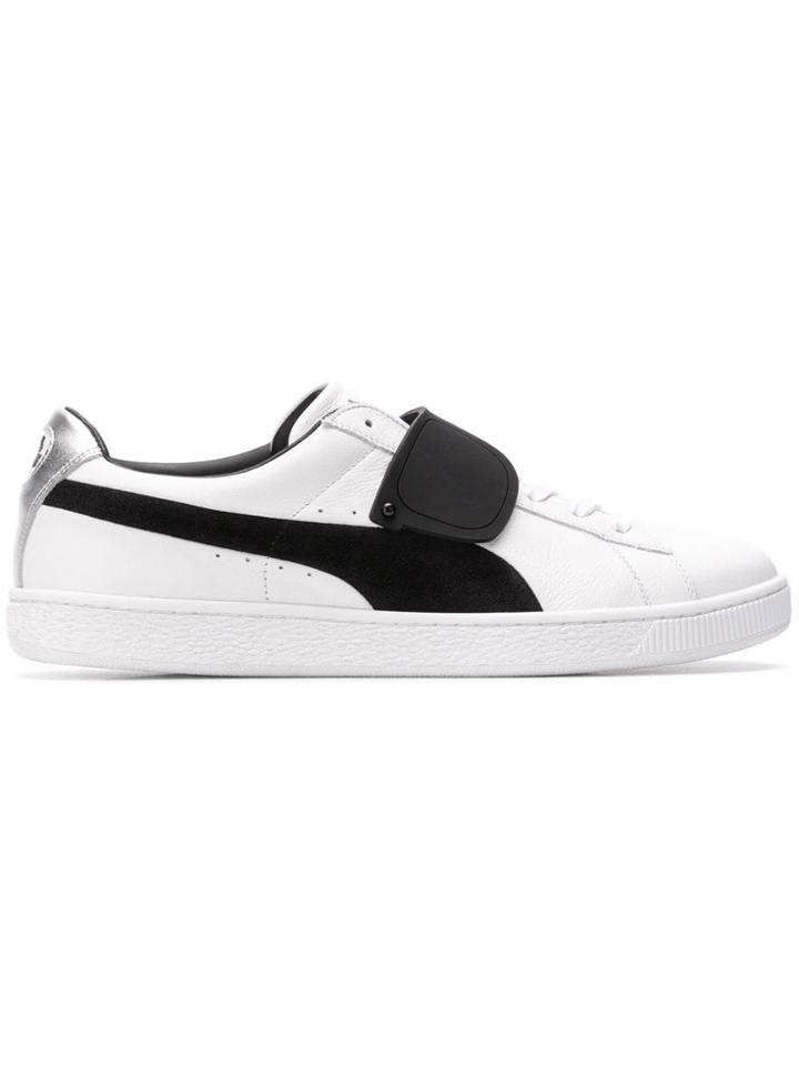 Karl Lagerfeld Suede X Karl Langerfeld Low-top Sneakers - White