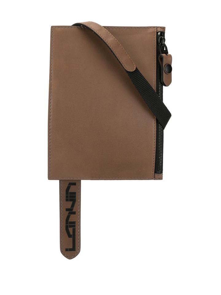 Lanvin Pouch Sling Bag - Brown