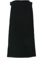Y's Front Panel Pleated Skirt