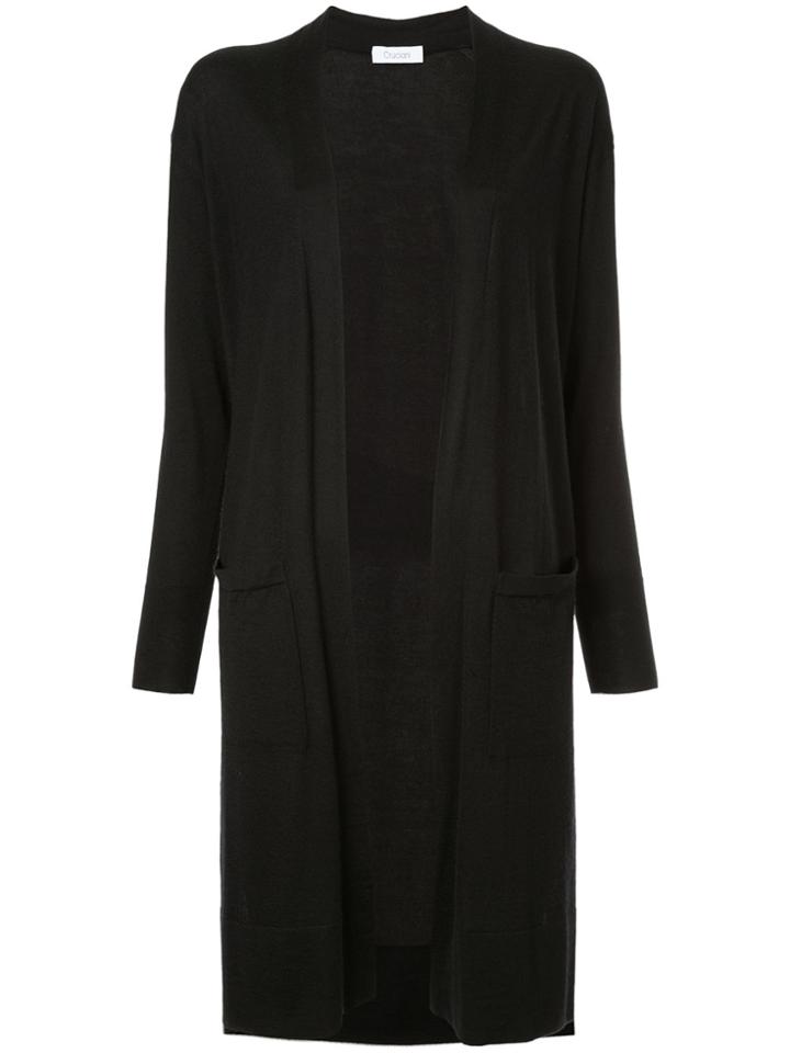 Cruciani Open Cardi-coat - Black