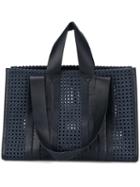 Corto Moltedo Large 'costanza' Shoulder Bag, Women's, Blue, Nappa Leather