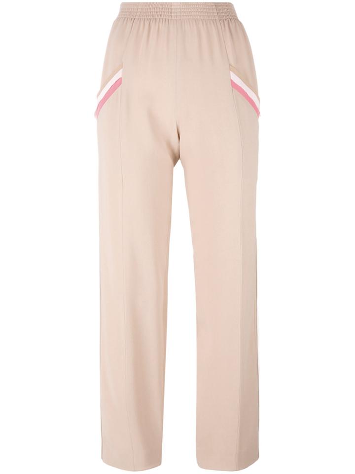 Agnona Relaxed Cropped Trousers - Nude & Neutrals
