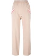 Agnona Relaxed Cropped Trousers - Nude & Neutrals