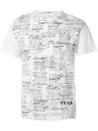 Golden Goose Deluxe Brand Handwriting Print T-shirt
