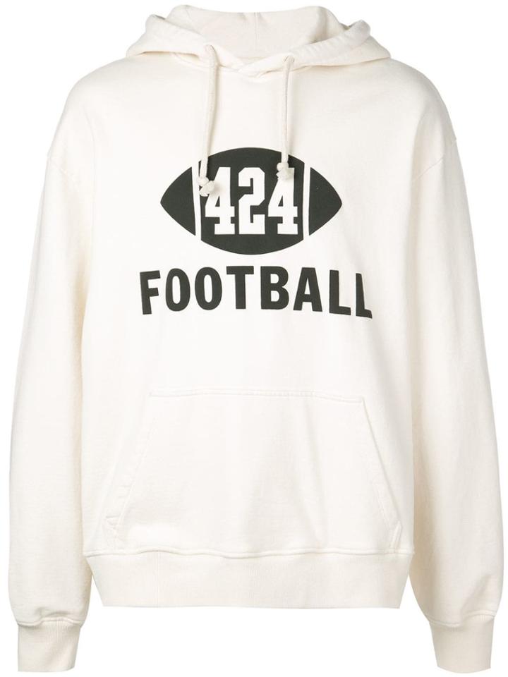 424 Logo Hoodie - Neutrals