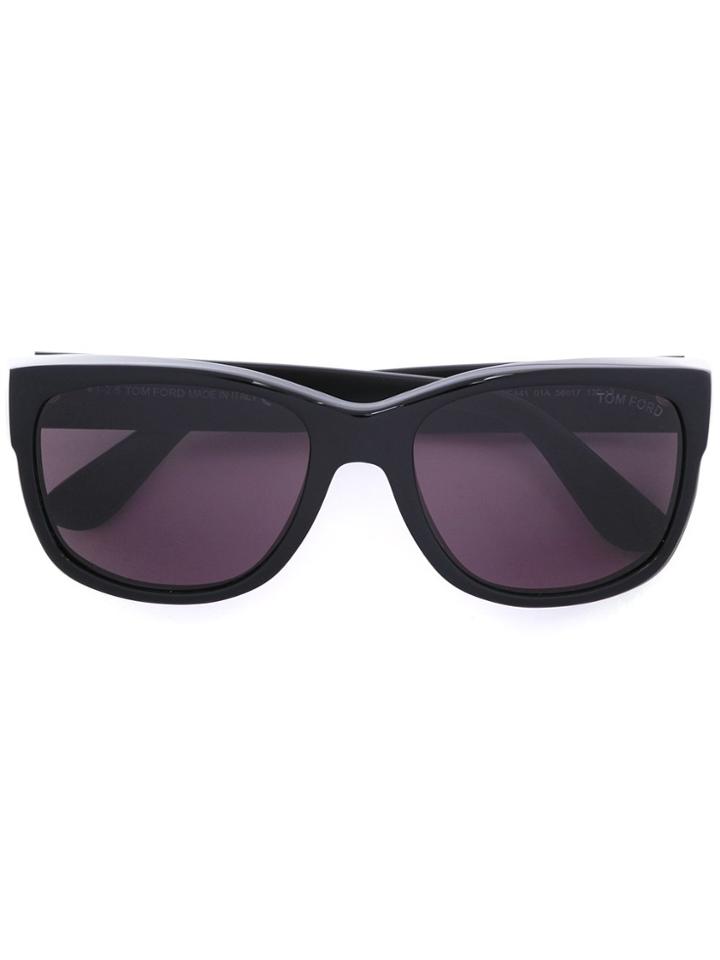 Tom Ford Eyewear Carson Oversized Sunglasses - Black