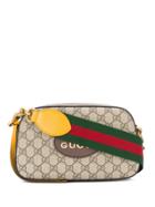 Gucci Gg Pattern Shoulder Bag - Neutrals