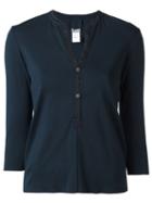 Kristensen Du Nord Henley Blouse, Women's, Size: 1, Blue, Cotton