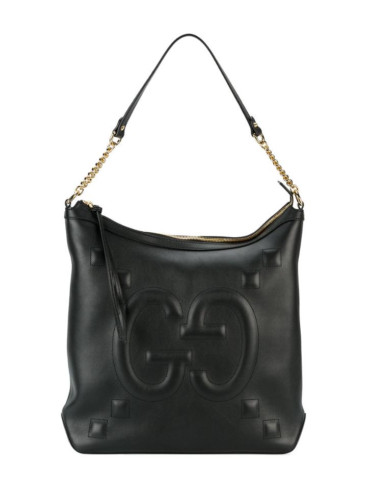 Gucci Guccighost Embossed Bag - Black