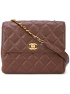 Chanel Vintage Square Shoulder Bag - Brown