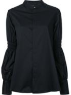 Maison Mihara Yasuhiro Puff Sleeves Shirt - Black