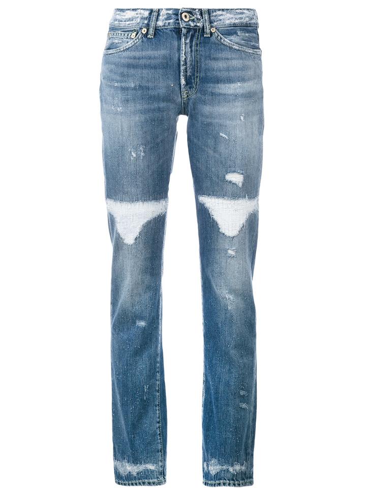 Dondup 'silona' Denim Jeans, Women's, Size: 27, Blue, Cotton/polyester