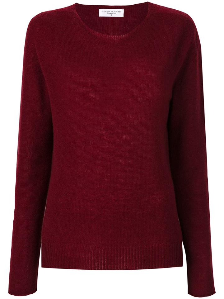 Majestic Filatures Cashmere Jumper - Red