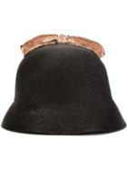 Federica Moretti 'oliviepal' Hat, Women's, Brown, Straw/polyester