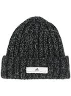 Adidas By Stella Mcmartney X Stella Mccartney Ribbed Beanie - Grey