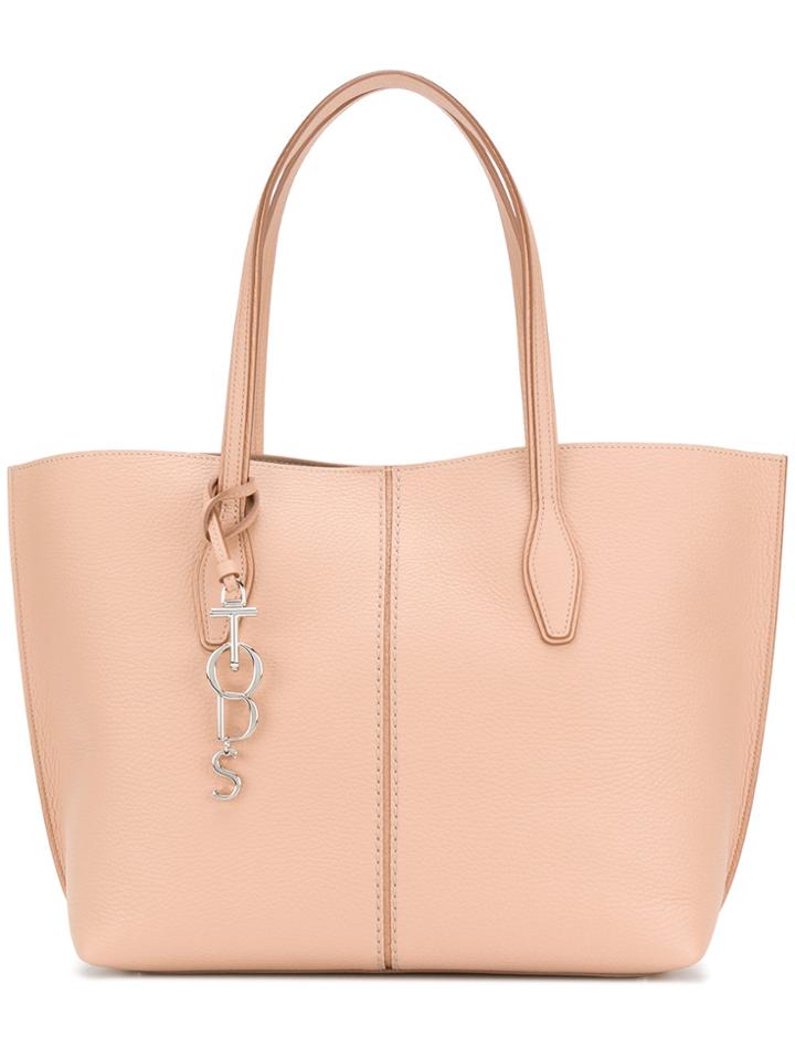 Tod's Joy Large Tote - Nude & Neutrals