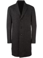 Michael Kors Single Breasted Coat, Men's, Size: Medium, Black, Cotton/nylon/wool