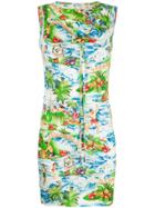 Dsquared2 Hawaiian Print Dress - Multicolour