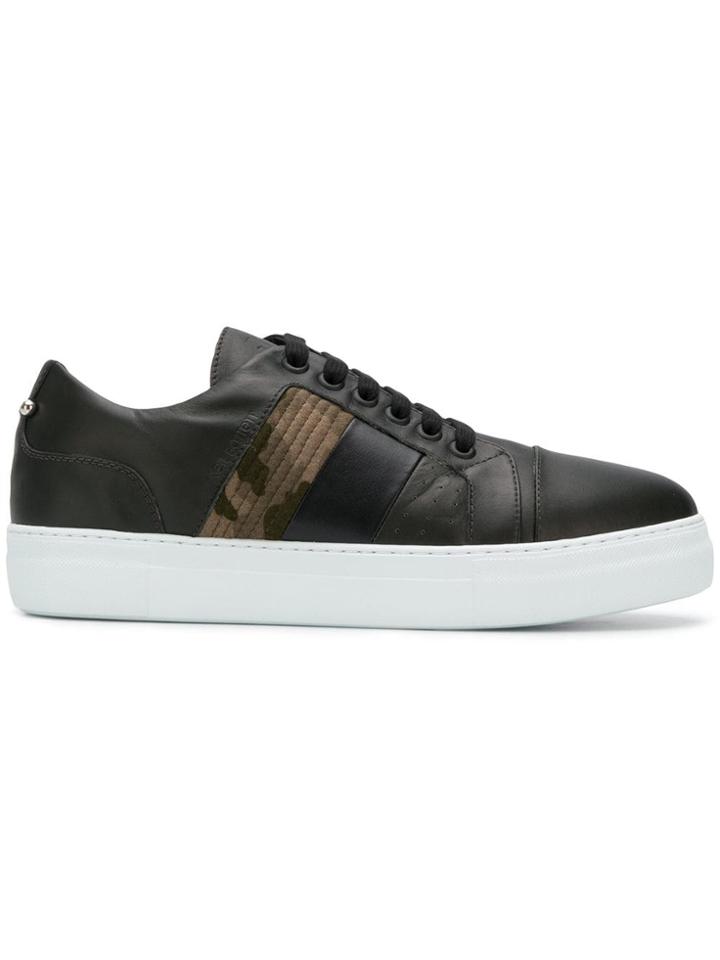 Neil Barrett Camouflage Detail Sneakers - Green