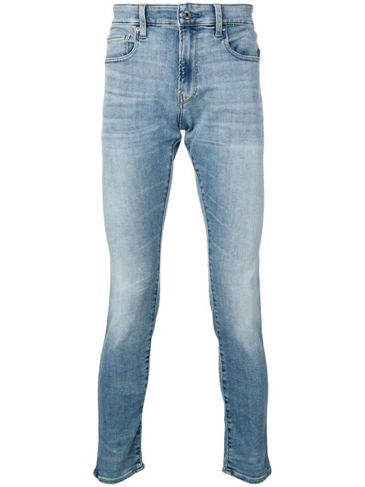 G-star Raw Research Low Rise Skinny Jeans - Blue