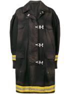 Calvin Klein 205w39nyc Fireman Coat - Black