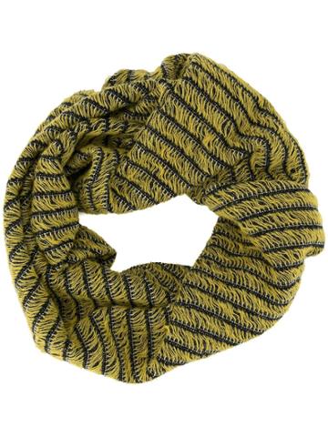 Namacheko Striped Knitted Collar - Yellow