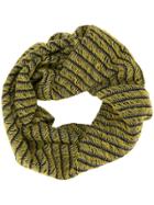 Namacheko Striped Knitted Collar - Yellow