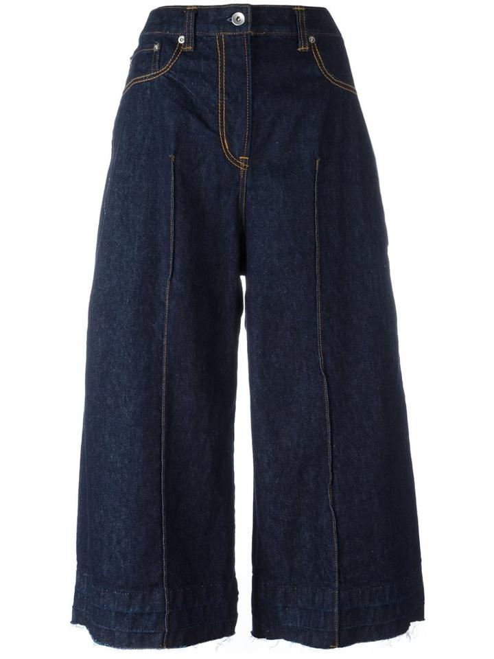 Sacai Denim Culottes, Women's, Size: 4, Blue, Cotton