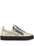 Giuseppe Zanotti Tejay Low Top Trainers - Gold
