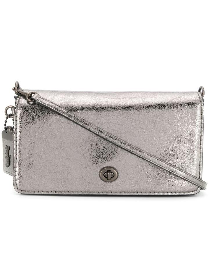 Coach Dinky Crossbody Bag - Metallic