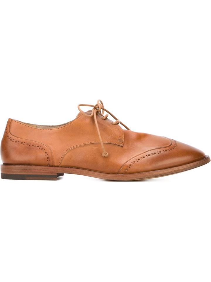 Marsèll Brogue Detail Derby Shoes