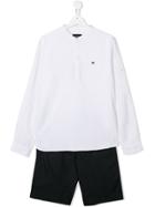 Emporio Armani Kids Two Piece Suit - White