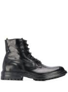Officine Creative Army Style Boots - Black
