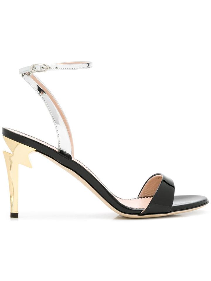 Giuseppe Zanotti Design G-heel Sandals - Black