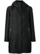 Moncler Gamme Rouge 'marrube' Parka Coat, Women's, Size: 3, Black, Polyester/silk/feather Down
